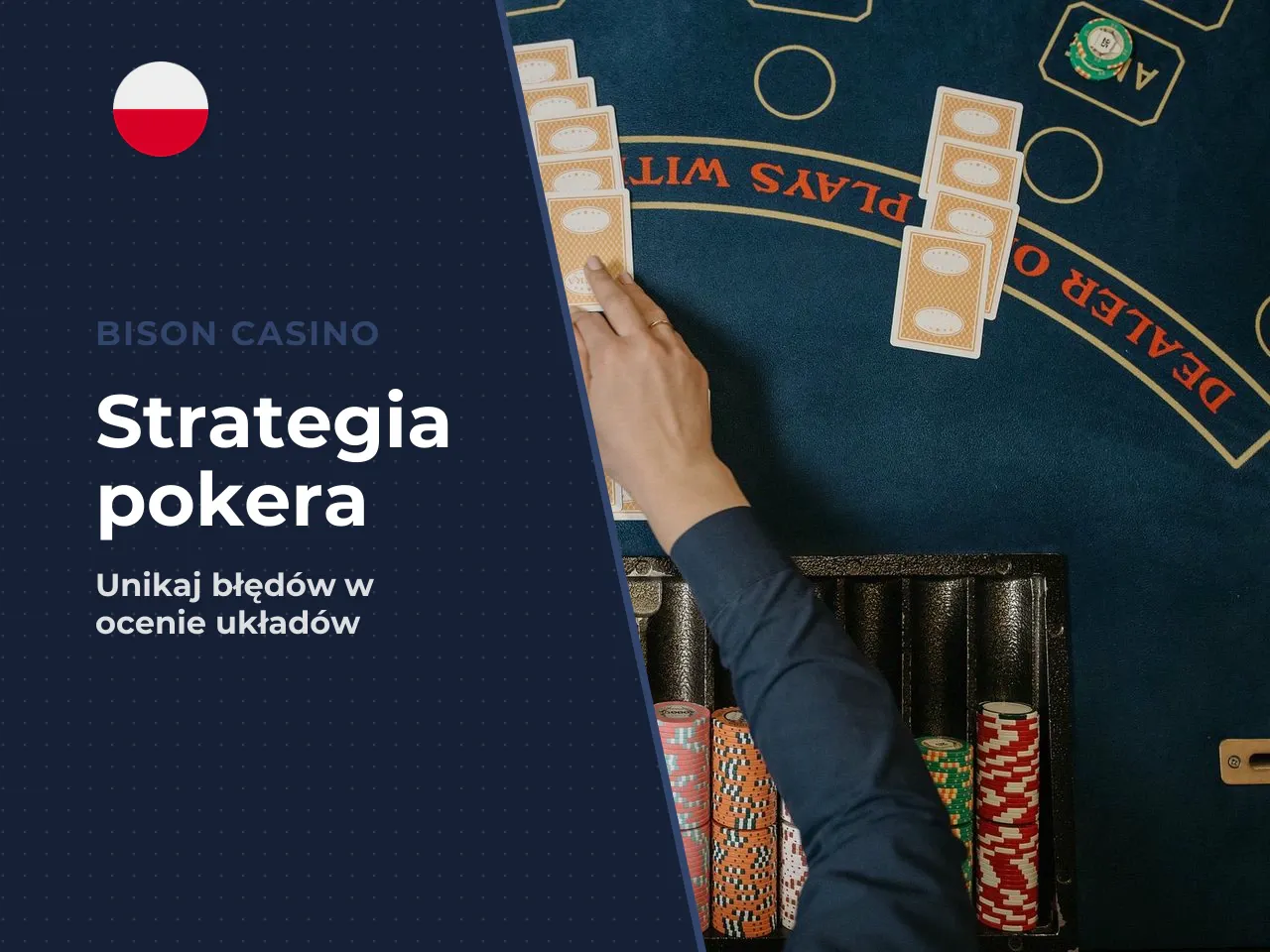 Typowe błędy początkujących przy ocenie kart. Ręce ze średniej półki, na przykład Dwie Pary (4,75%), pojawiają się statystycznie częściej niż Strit (0,39%), na którym skupiają się nowicjusze. Słabi gr