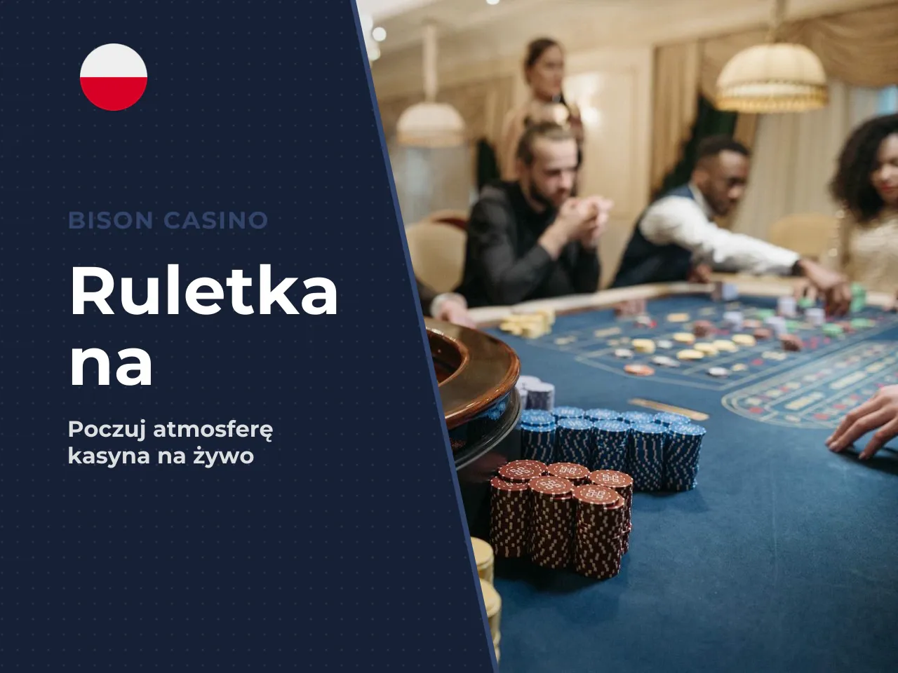 Live roulette — poczucie prawdziwego kasyna. Dla miłośników atmosfery prawdziwego casino roulette stworzono interaktywny model live roulette, transmitowany ze studia. Centralną postacią jest prawdziwy