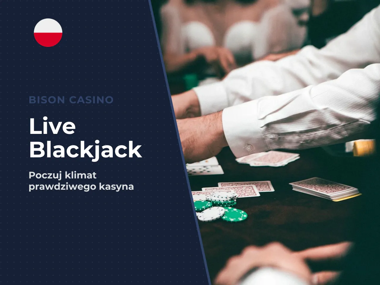 Czego oczekiwać od live blackjack. Live blackjack dostarcza doświadczenia zbliżonego do wizyty w kasynie stacjonarnym. Fizyczny krupier zarządza grą w czasie rzeczywistym przed obiektywem kamer. Trzeb