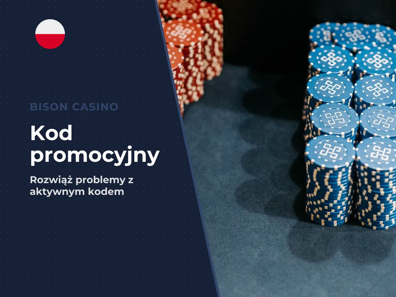 Dlaczego Bison Casino kod promocyjny nie działa. Wpisałeś kod, kliknąłeś „Zatwierdź" — i nic? To frustrujące, ale zwykle przyczyna jest banalna. Oto najczęstsze powody, dla których kod promocyjny Biso