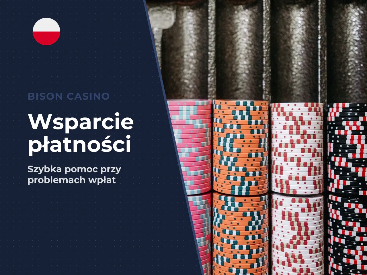 Kiedy kontaktować się z obsługą klienta. Są sytuacje, w których nie warto czekać — im szybciej się zgłosisz, tym lepiej: 1. **Depozyt nie został zaksięgowany** — wpłaciłeś środki, ale saldo nie wzrosł